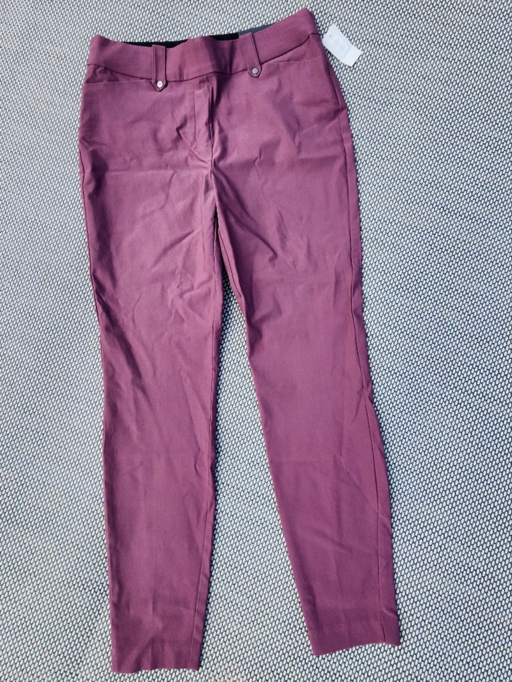 MAURICES PULL ON MID RISE SKINNY ANKLE PANTS SZ M